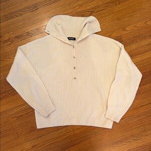 NAADAM Cream Sweater